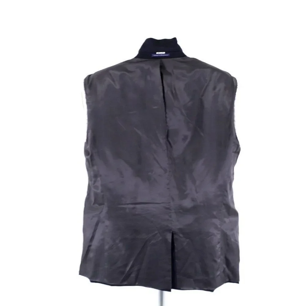 Hart Schaffner Marx Blue Thick Wool 2 Silver Button Blazer 44L‎ / Slim 46L